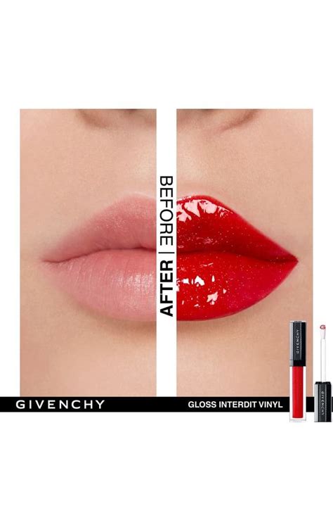 lip glow givenchy|givenchy lip gloss interdit.